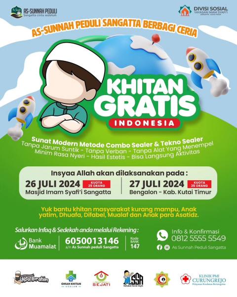 Foto Khitan Gratis Indonesia