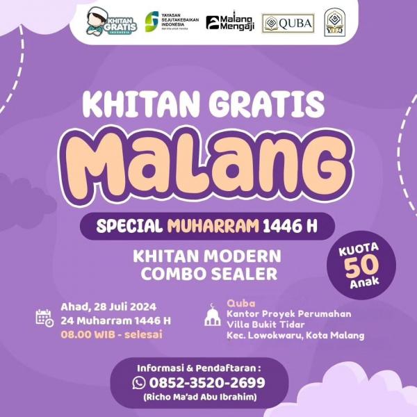 Foto Khitan Gratis Malang