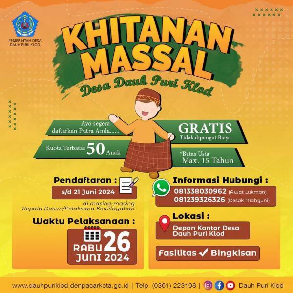 Khitanan Massal Bali 2024