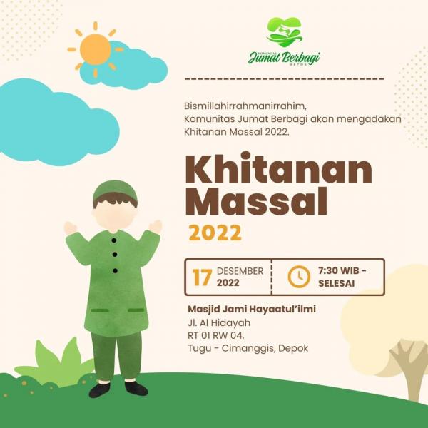 Foto ​Khitanan Massal Jumat Berbagi