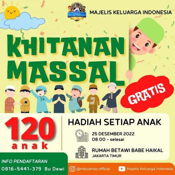 Foto Khitanan Massal MKI