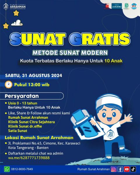 Foto Sunat Gratis Tangerang 2024