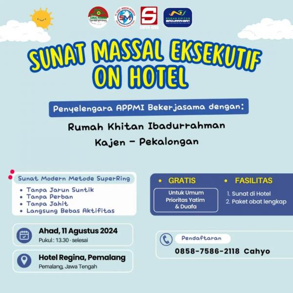 Foto Sunat Massal Pemalang 2024 GRATIS